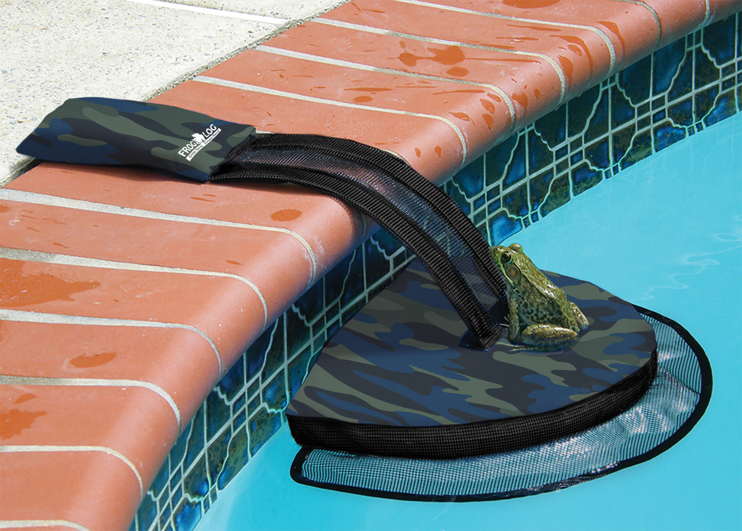 FrogLog: Keeps Frog & Other Animals Out Of Your Swimming Pool